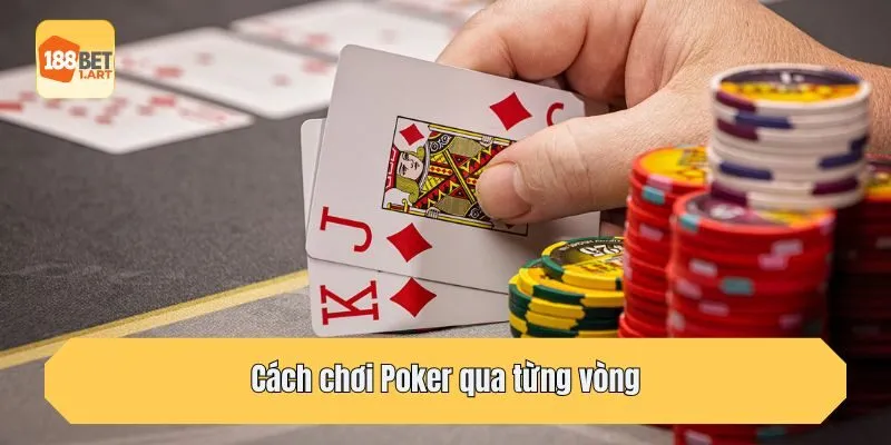 Cách chơi Poker qua từng vòng