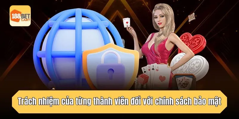 Trách nhiệm của từng thành viên đối với chính sách bảo mật